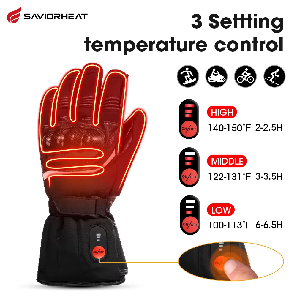 Heat Resistant Glove - Savior Heat 100% wodoodporne rękawice motocyklowe