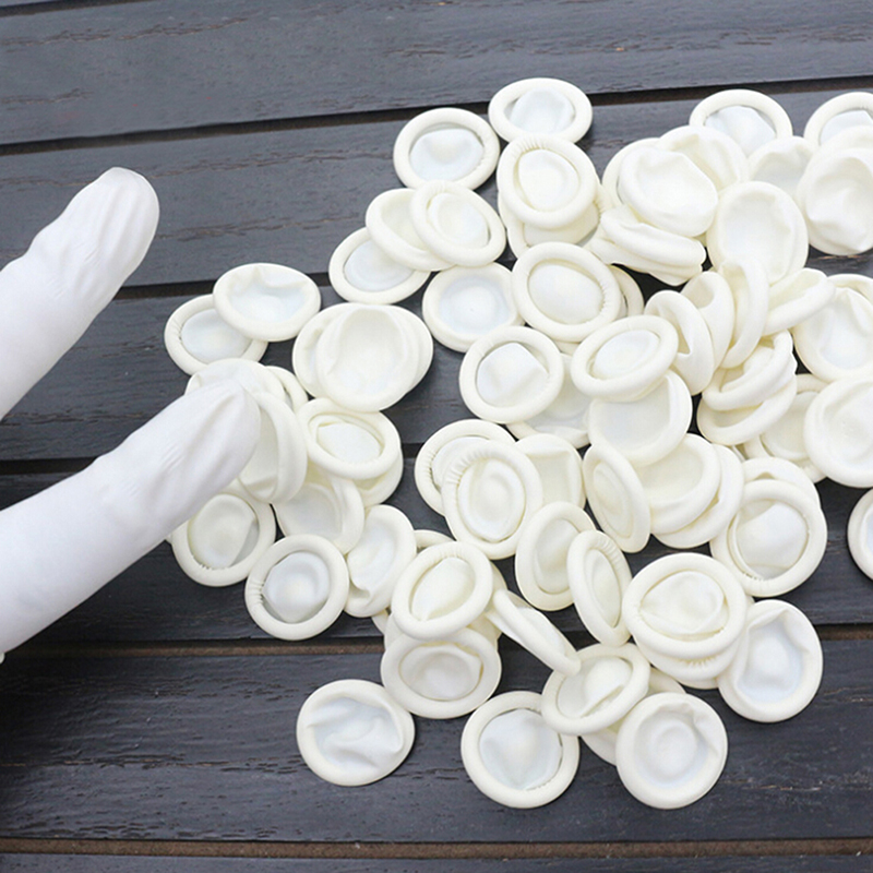 Latex Disposable Glove - 20/100 szt. Jednorazowe lateksowe nakładki na