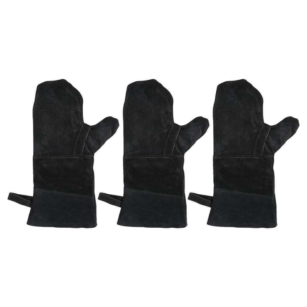 3 sztuki czarnych rękawic żaro – Heat Resistant Glove recenzja i cena