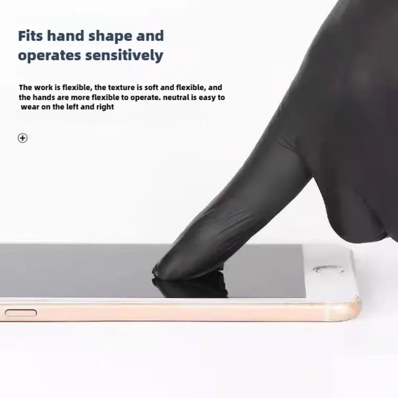 Jednorazowe rękawiczki czarne, – Nitrile Mechanic Glove recenzja i cena