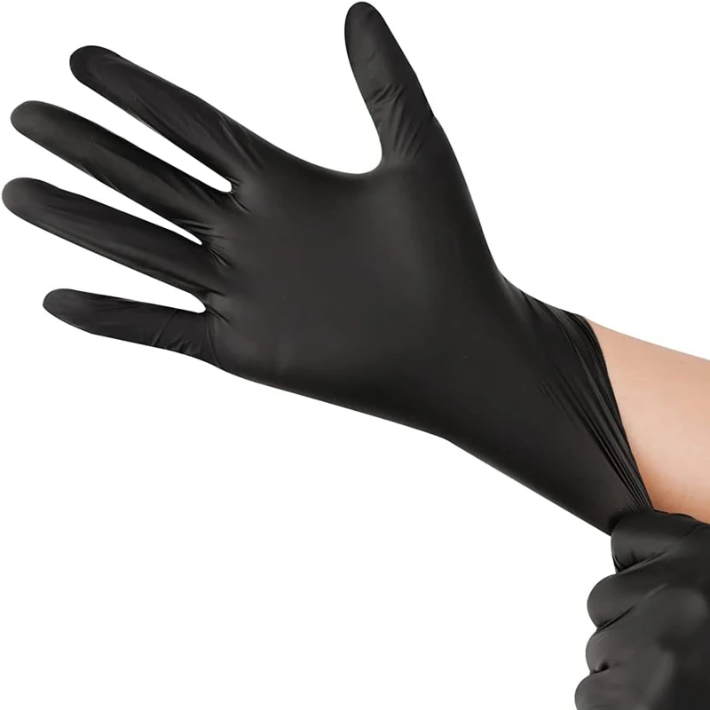 10/20/50/100 SZTUK Czarne Nitr – Nitrile Mechanic Glove recenzja i cena