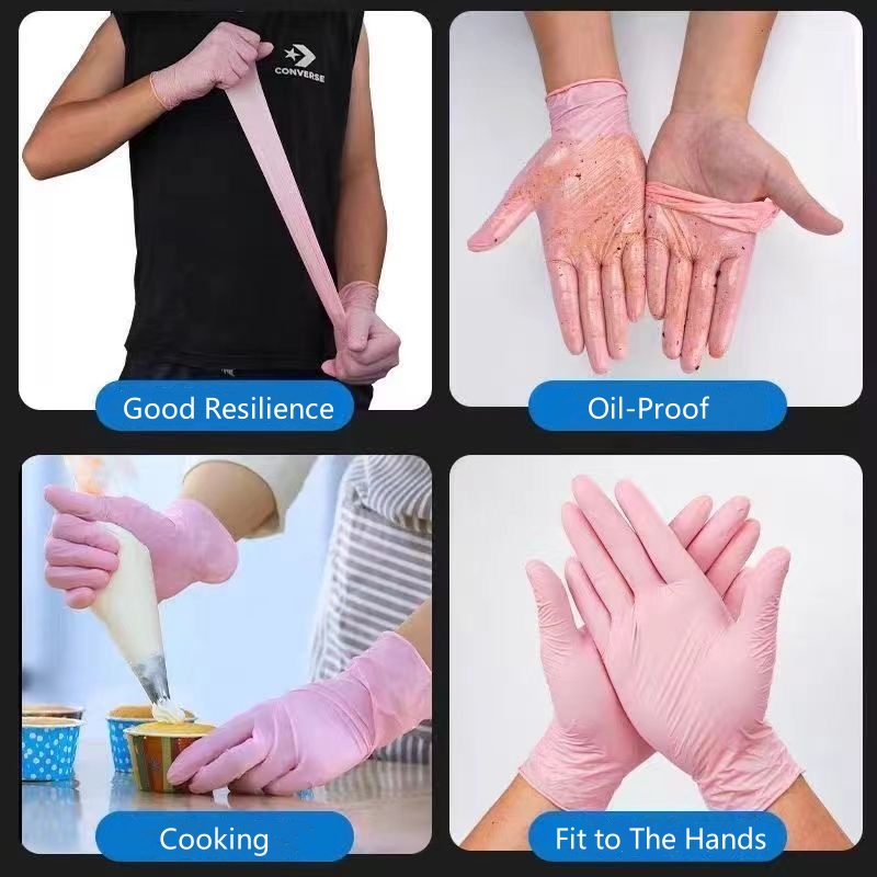 100 SZTUK Jednorazowych Rękawi – Nitrile Mechanic Glove recenzja i cena