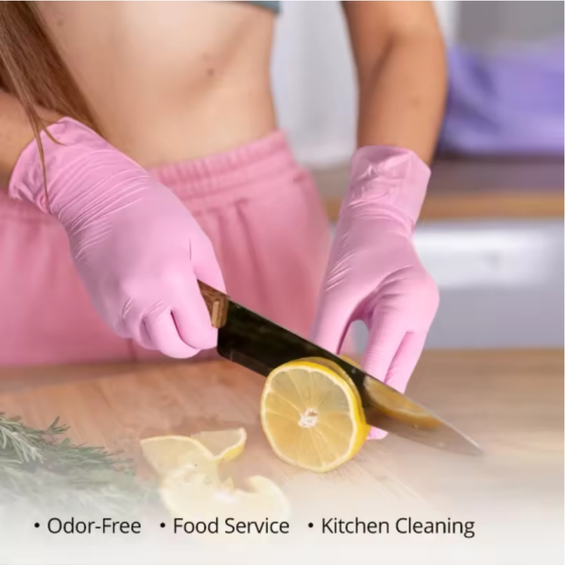 100 SZTUK Jednorazowych Rękawi – Nitrile Mechanic Glove recenzja i cena