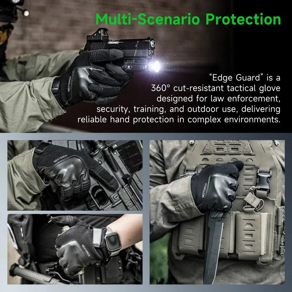 Rękawice taktyczne Nextorch Ed – Cut Resistant Glove recenzja i cena